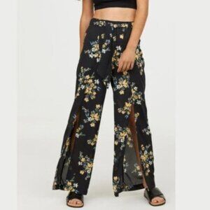 San Francisco Black Wide leg Pants Size Large